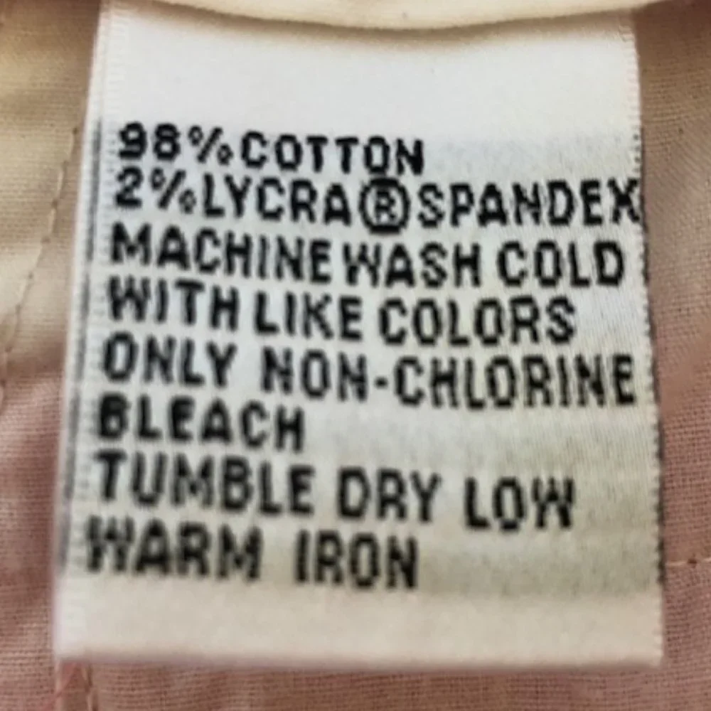 TALBOTS Stretch Pink Cotton Chino Ankle Pants 12 - Picture 11 of 16